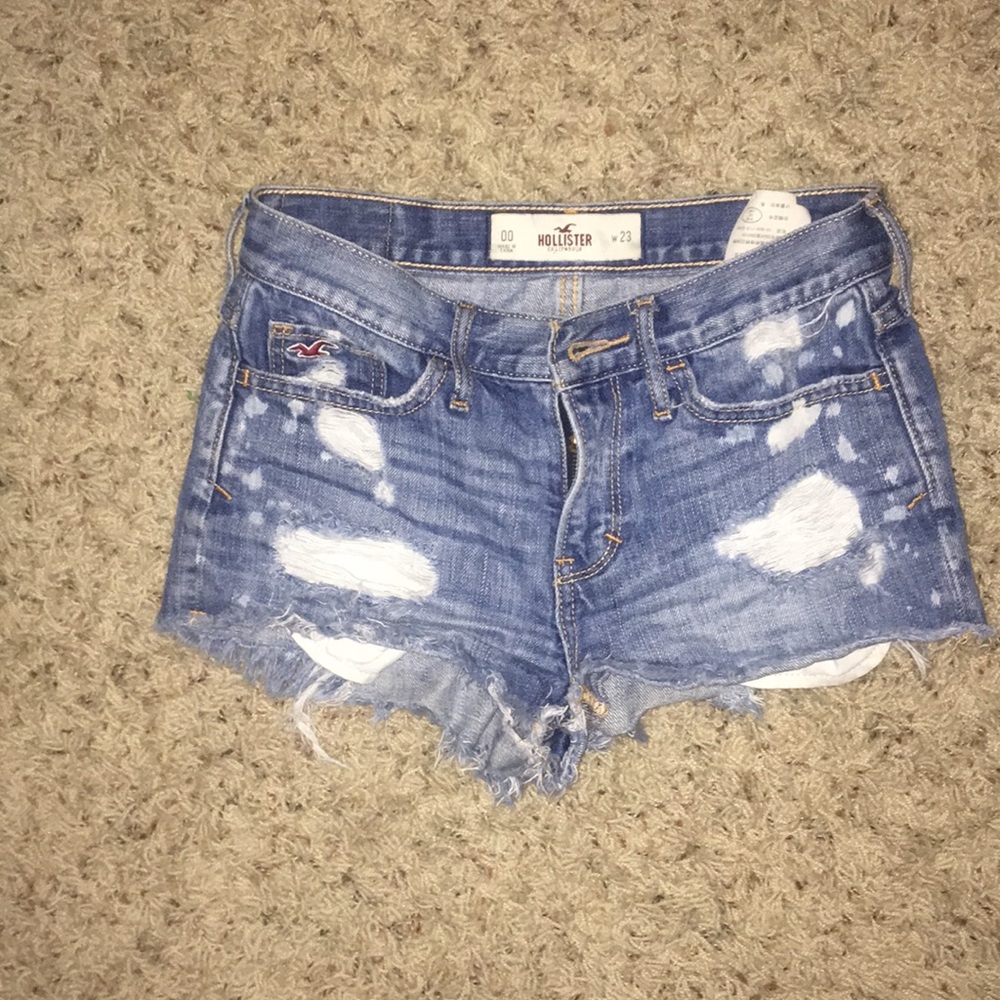 Hollister jean shorts